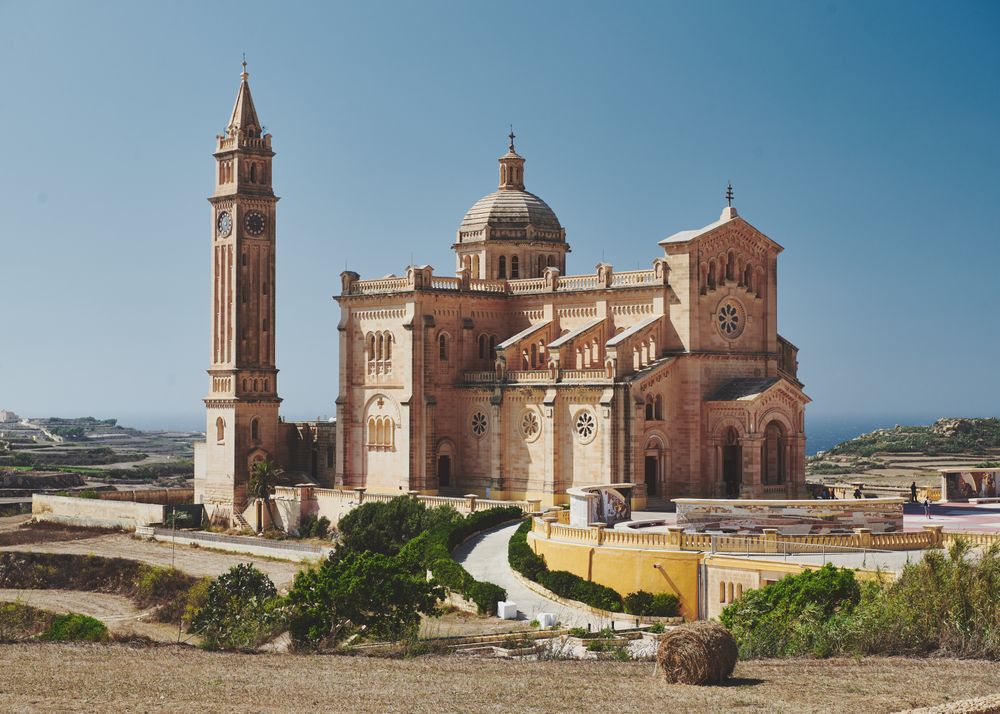 Ta‘ Pinu basilica in Gozo, Malta