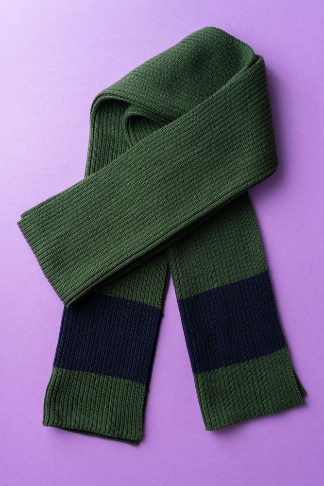 Green scarf