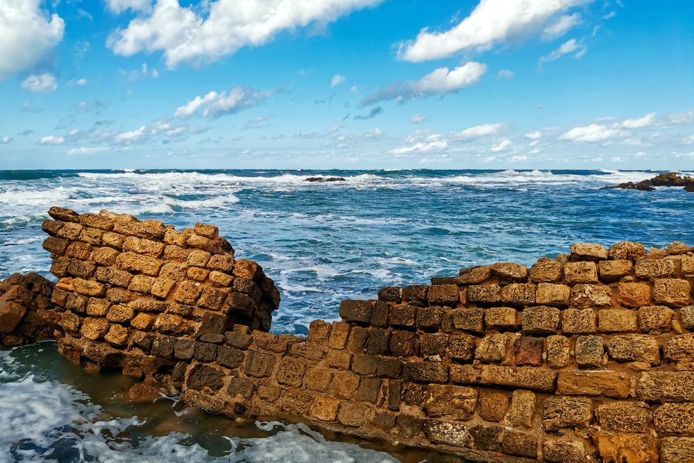 Seascape Mediterranean coast