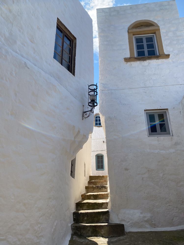 A narrow winding path
