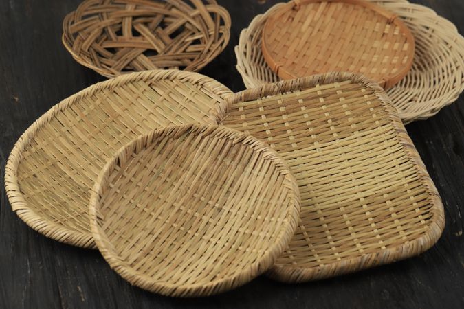 Asian Traditional Dish for Food Serving, Go Green Concept