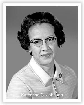 Portrait of NASA research mathematician Katherine Johnson