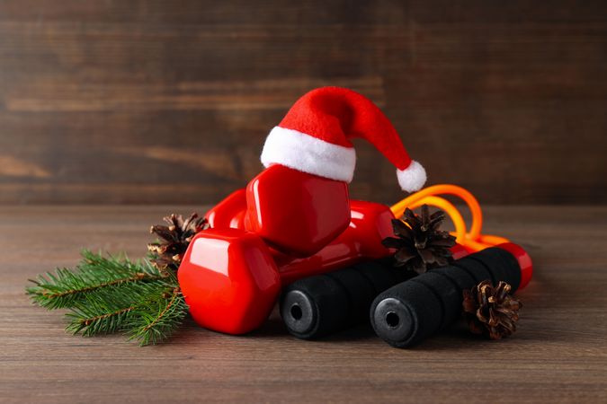 Concept of Sport and Happy New Year