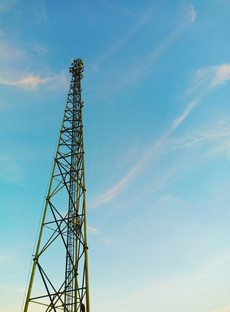 The tower image is suitable for the background.