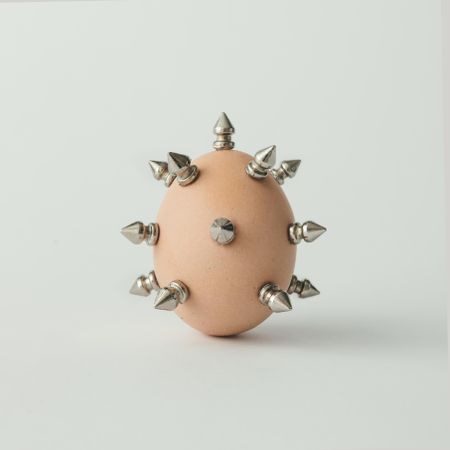 Egg with spikes