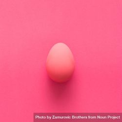 Pink egg on pink background bEWjN5