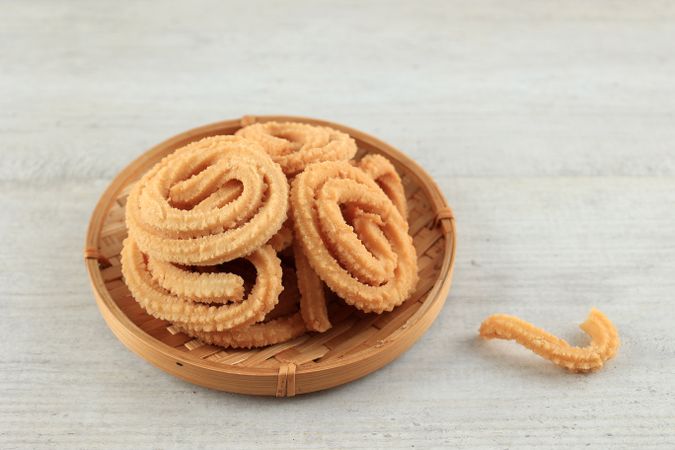 Close Up Kue Akar Kelapa Unthuk Yuyu or Coconut Root Cake