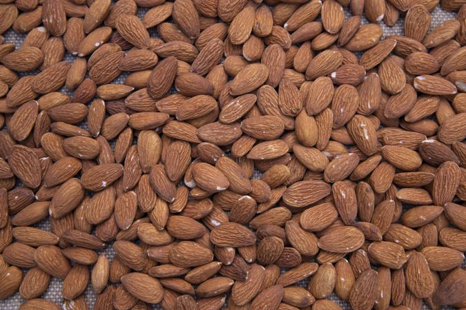 Almonds pattern texture