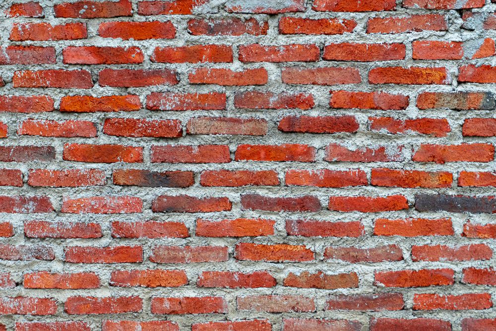 Brick stone wall
