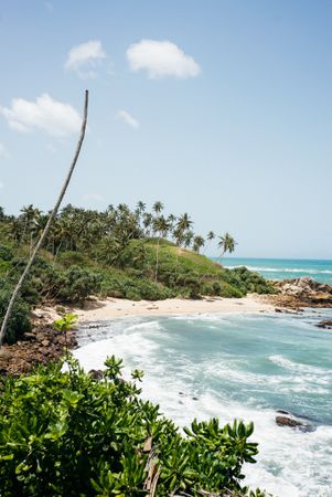 Idyllic beach in Sri Lanka