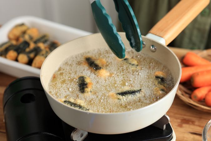 Ayam Udang Gulung Nori, Chicken and Shrimp with Seaweed paper Wrapped