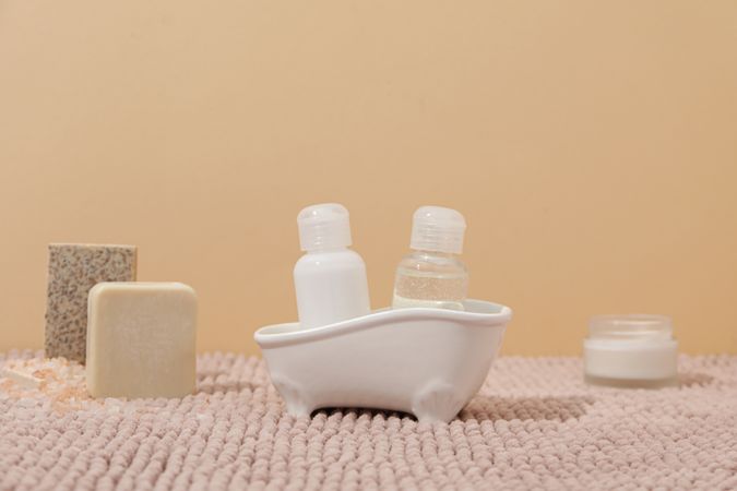 Concept of cosmetic and beauty care, space for text