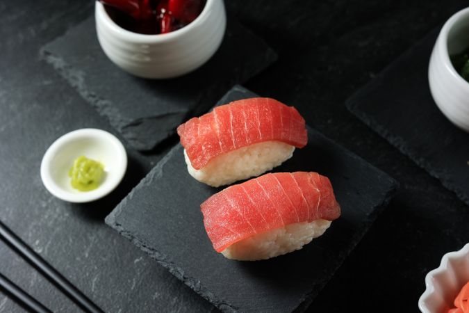 Fresh Tuna Nigiri Sushi