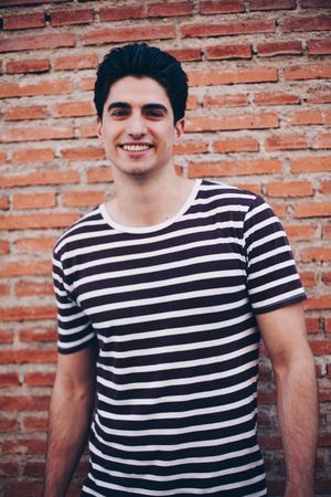 Portrait of casual young man
