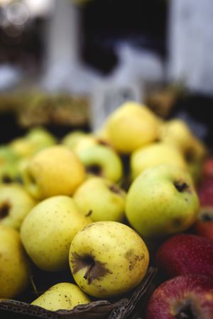 street market of assortment of fresh fruits and vegetables