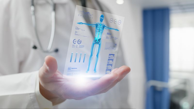 Full body scan hologram with AI