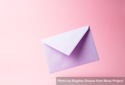 Purple envelope 5q3W1b