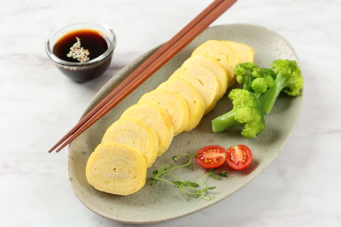 Tamagoyaki, Japanese Rolled Omelette