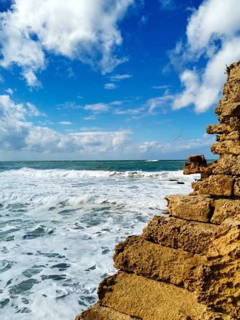 Seascape Mediterranean coast