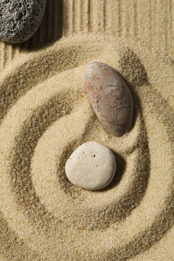 Composition for Zen, Relaxation, Harmony and Balance concept