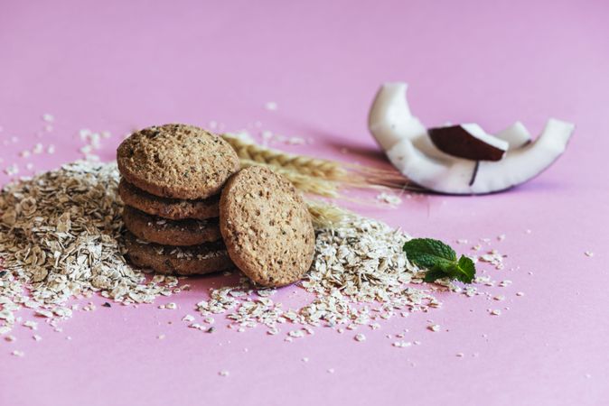 Close-up of some delicious cookies