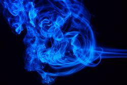 Abstract smoke on dark background