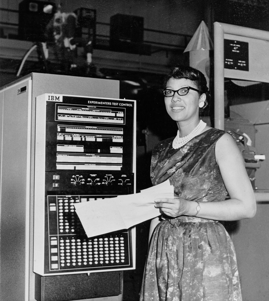 Melba Roy headed the group of NASA mathematicians, known as "computers"