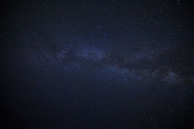 milky way galaxy and space dust in the universe, Night starry sky with stars