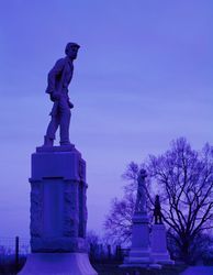 Antietam Road statues at Antietam National Battlefield, Sharpsburg, Maryland