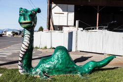 "Champ" monster figure of Lake Champlain, Burlington, Vermont