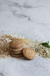 Close-up of some delicious cookies