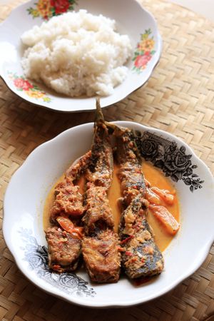 Mangut Lele, Traditional Cuisine Made from Smoked Catfish, Chili, Coconut Milk