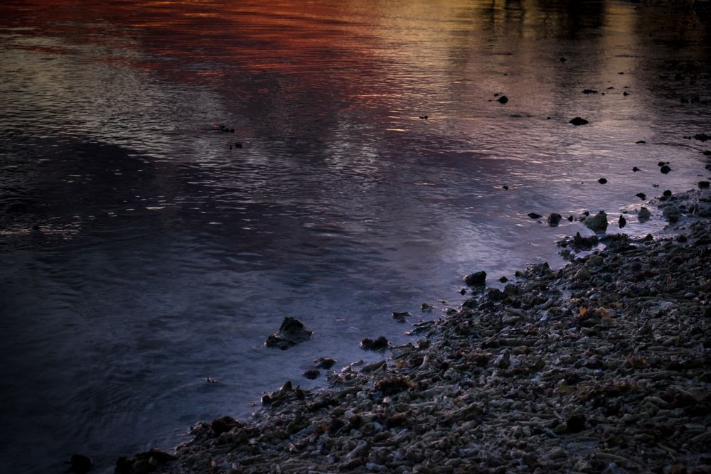 Rocks and ocean