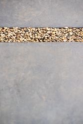 Gray garden pavers