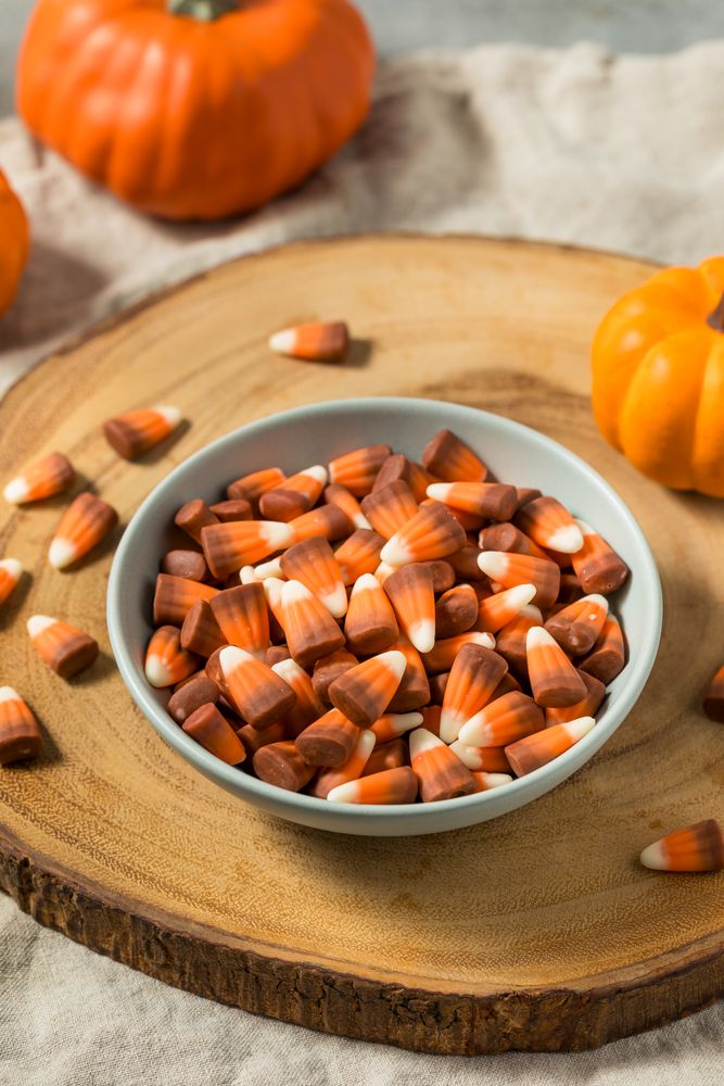 Sweet Chocolate Candy Corn
