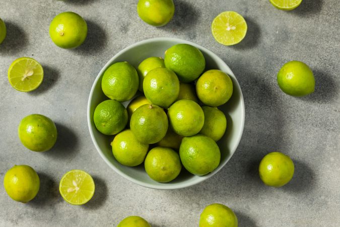 Sour Organic Green Key Limes