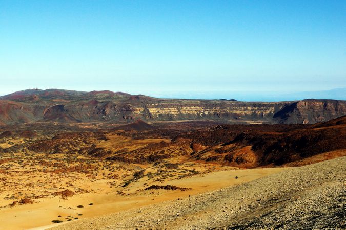 Volcano of Teide from above