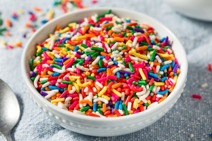 Sweet Sugary Candy Sprinkles