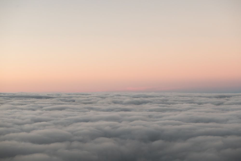 Cloudscape in the evening