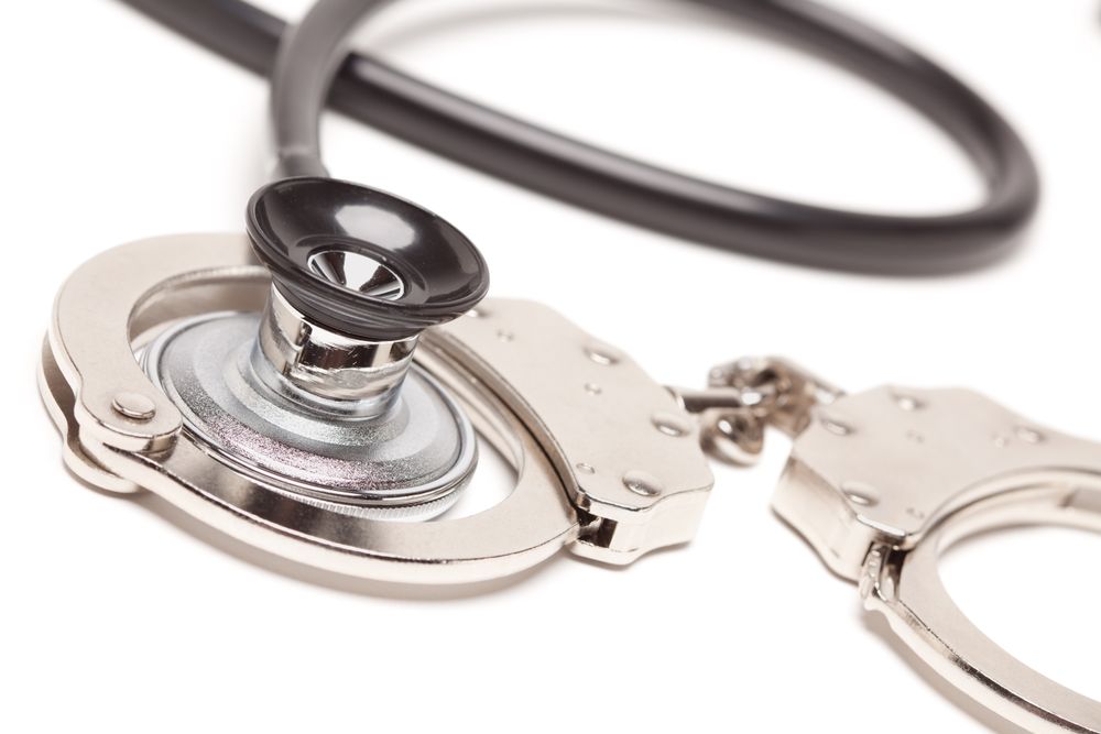 Stethoscope and Handcuffs