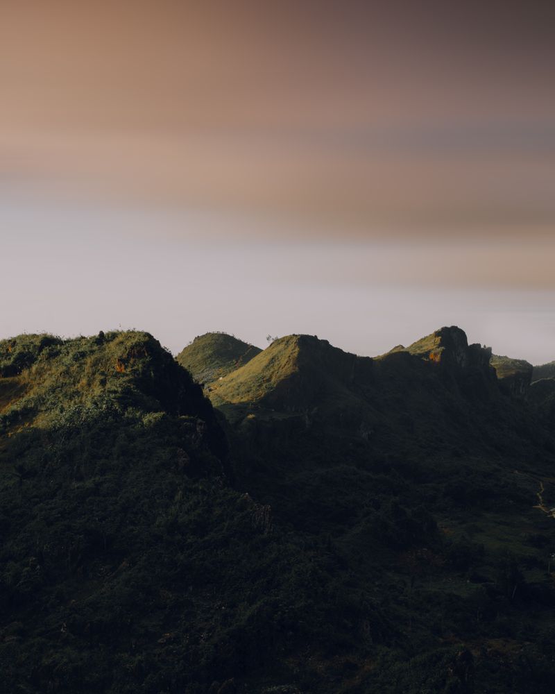 Golden Hour in the Mountain