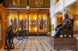 Interior of the Capitol of Connecticut located in Hartford