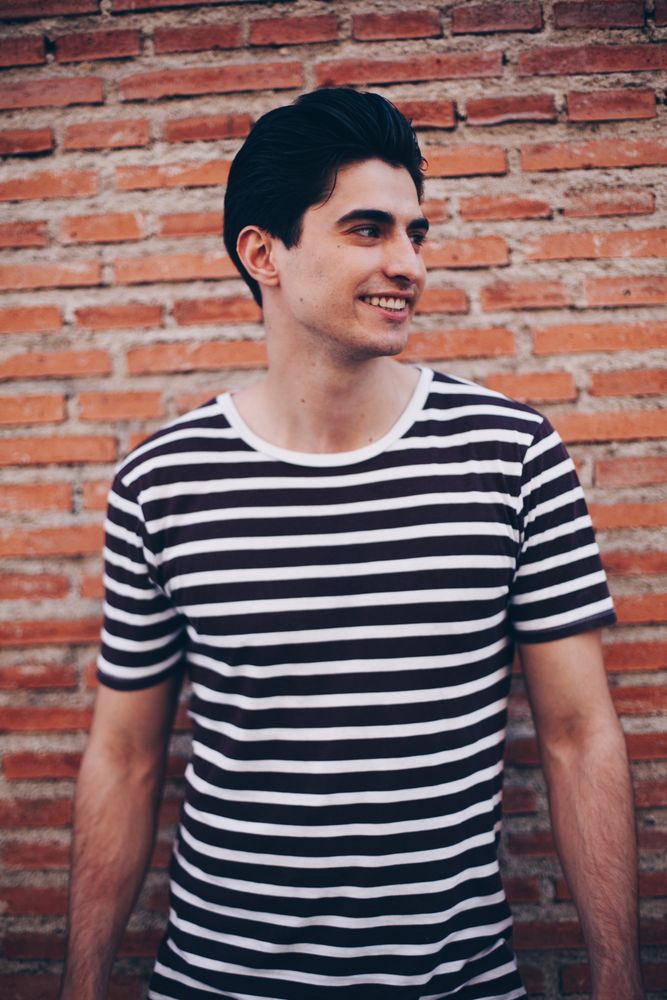 Portrait of casual young man