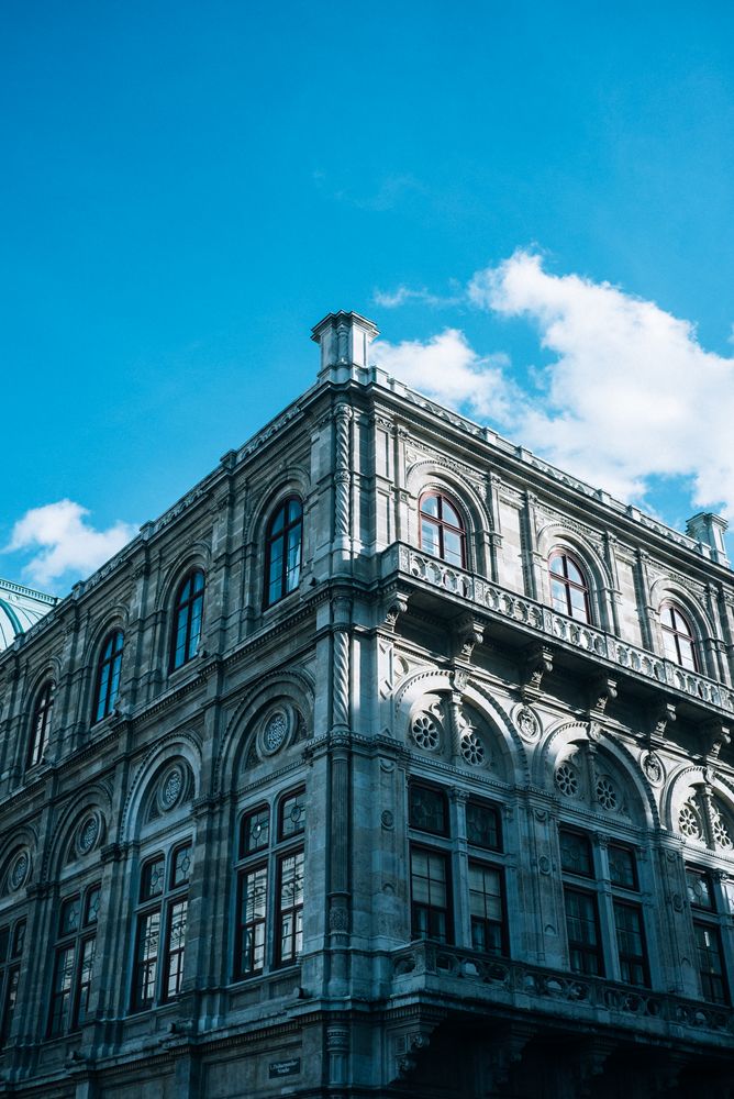 Ornate building in Vienna