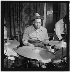 New York City, New York, USA -  Mar 1947: Portrait of Sid Catlett