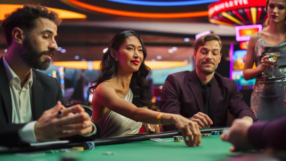 Club Guests Feeling Lucky, Placing Bets, Reading Opponents