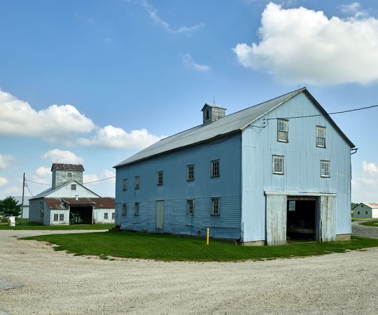 Barns in South Amana, Iowa