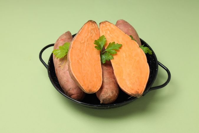 Sweet potato, concept of healthy food, vegetables