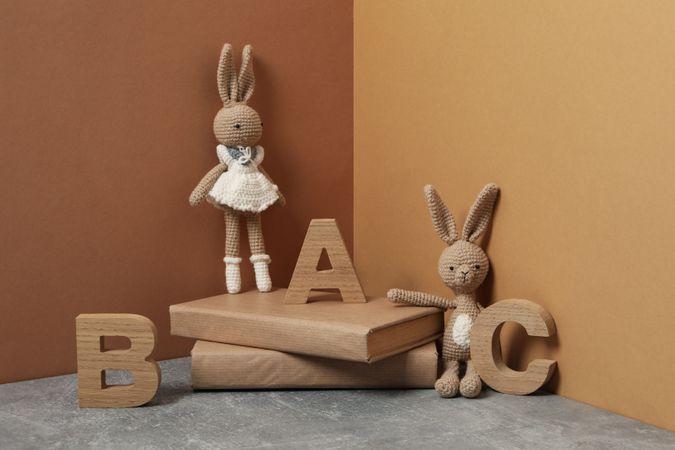 Concept of baby books or books for children