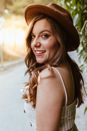 Beautiful fashionable woman